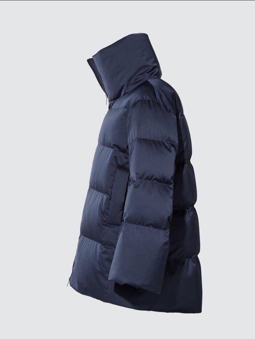 UNIQLO +J Jil Sander 2021 Down Volume Jacket Coat NAVY XL UNIQLO +J Jil Sander 2021 Down Volume Jacket Coat NAVY XL