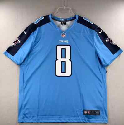 Marcus Mariota Tennessee Titans Nike Color Rush Legend Jersey Men's 2017 NFL #8