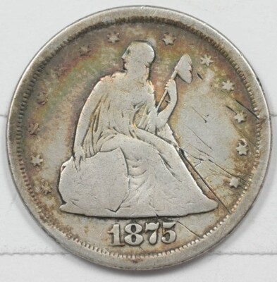 US 1875-S Twenty Cent Piece, 20 Cents XF U1874 combine shipping | eBay