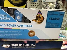 Toner for Samsung CLT-K406 CLP-365W CLP-360 CLX-3305FW Xpress C410W C460W Cyan