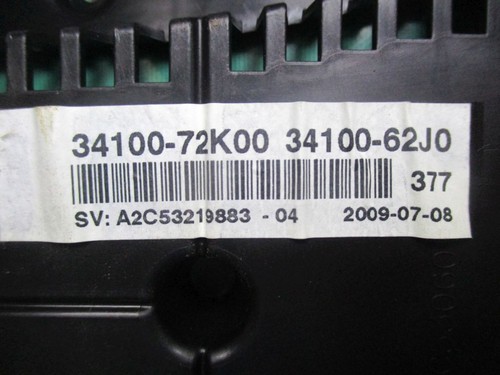 Tacho Kombiinstrument für SUZUKI SWIFT III EZ MZ 1.3 34100-72K00 34100-62J0 - Bild 8 von 9