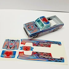WATER SLIDE DECALS FITS ON 83 CHEVY SILVERADO HOT WHEELS 1/64 PATRIOTIC 25 A1