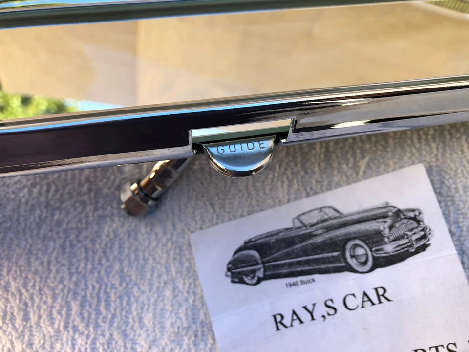 ¡NUEVO ESPEJO RETROVISOR INTERIOR DÍA/NOCHE CAMIONETA CHEVROLET 1947 A 1953 DE REPUESTO!  Foto 2 de 4