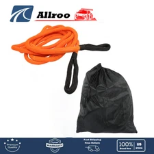 Kinetic Recovery Rope 1in x 30ft New Orange 30,000lb Cap Kinetic Tow Ropes