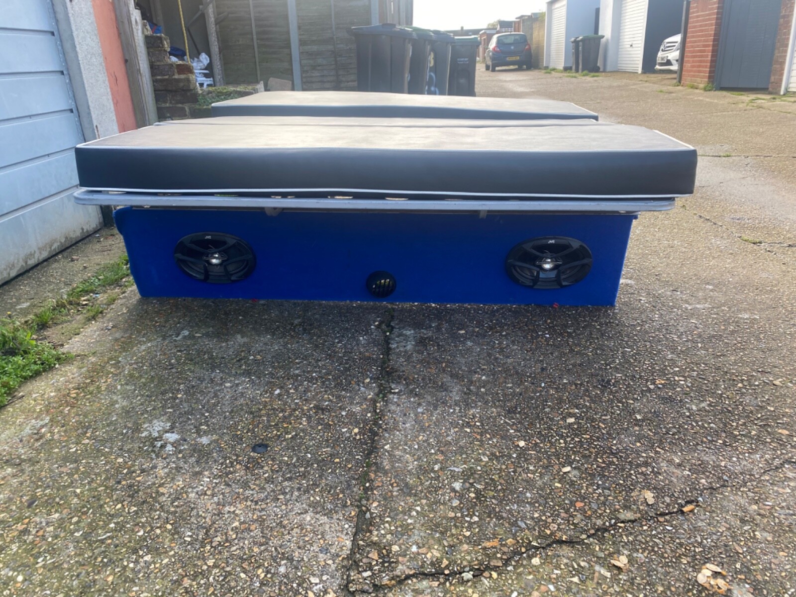 rock and roll bed Campervan Bed T4 T5 Vito dark blue eBay