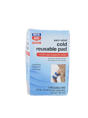 Reusable Cold Pad *READ MORE* Multi Use w/Support Wrap, BLUE- FREE SHIPPING