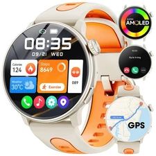1.43'' Smart Watch (Answer / Make Call) AMOLED Display GPS Motion Path Compass