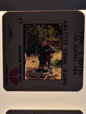 DAVID JAMES ELLIOTT IN JAG ORIGINAL 35mmColor Slide A321