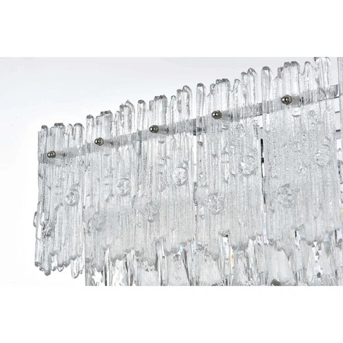 Elegant Lighting 1780G37C Emilia 6 Light 14 inch Chrome Chandelier Ceiling Light - Picture 5 of 10