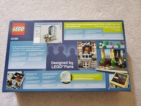 LEGO Advanced Models Set: 10190 Market street /Factory sealed/NEW/RARE