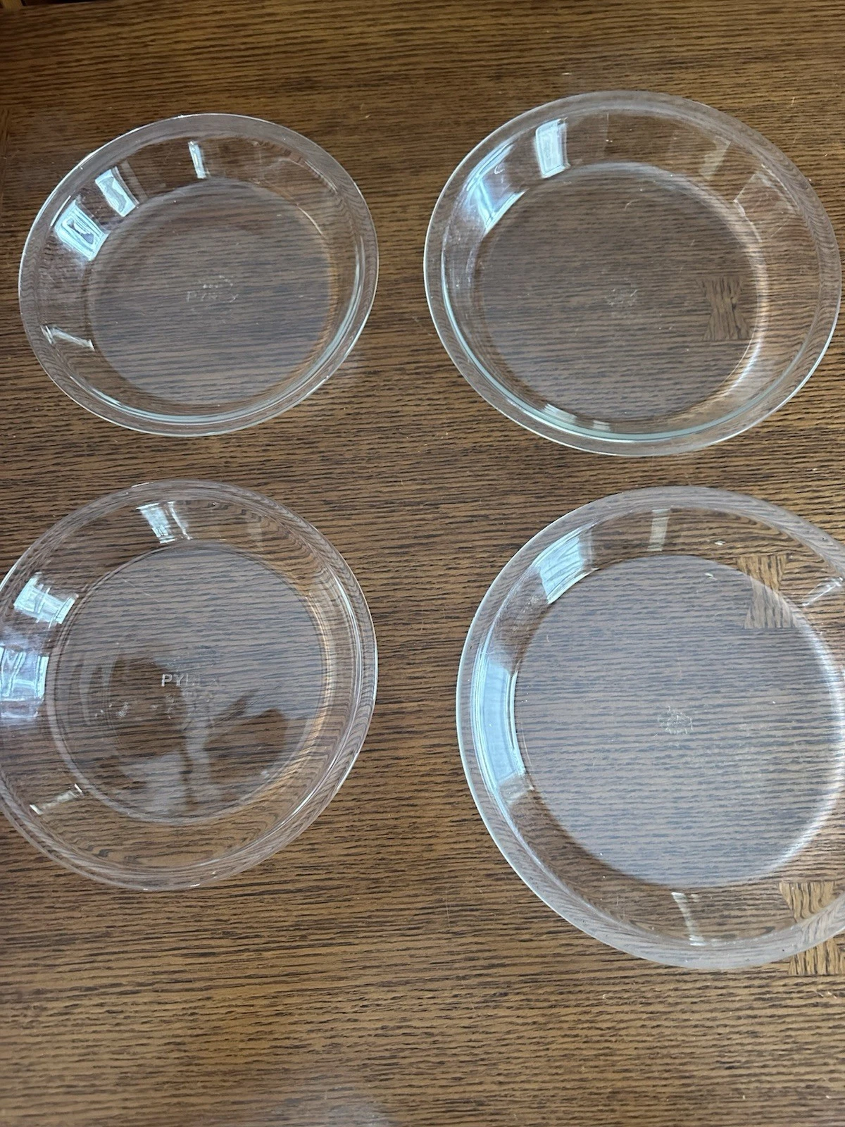 Pyrex USA Pat 209 Glass Pie Dish
