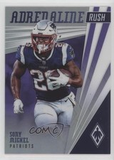 2019 Panini Phoenix Adrenaline Rush Purple 129/149 Sony Michel #17 07rd
