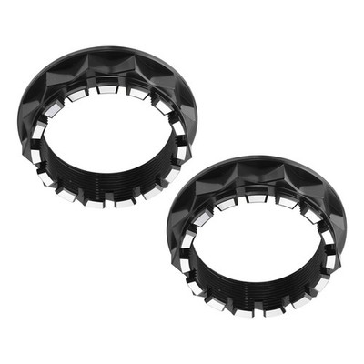 2x Rear Wheel Axle Nuts Black For Ducati Panigale 959/1199/1299/V4/R/S 2012-2024