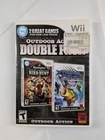 Outdoor Action Double Pack Bird Hunt & Extreme Fishing (Wii, 2010) Tested works