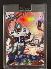Emmitt Smith 3/4 Wild Card Splat Holiday Edition Dallas Cowboys