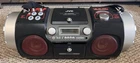 Vintage KABOOM JVC RV-DP200BK Boombox Ghetto Blaster Remote Portable WORKS 100%