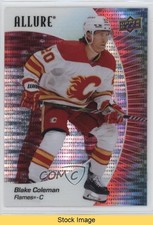 2023-24 Upper Deck Allure Red Rainbow Blake Coleman #8 READ 1r79