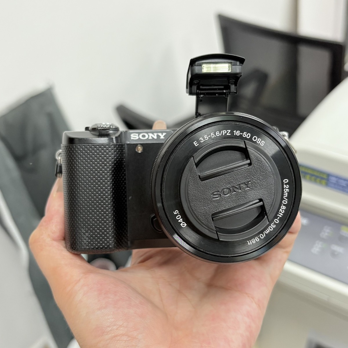 Sony Alpha a5000 Mirrorless Digital Camera with 16-50mm Lens black
