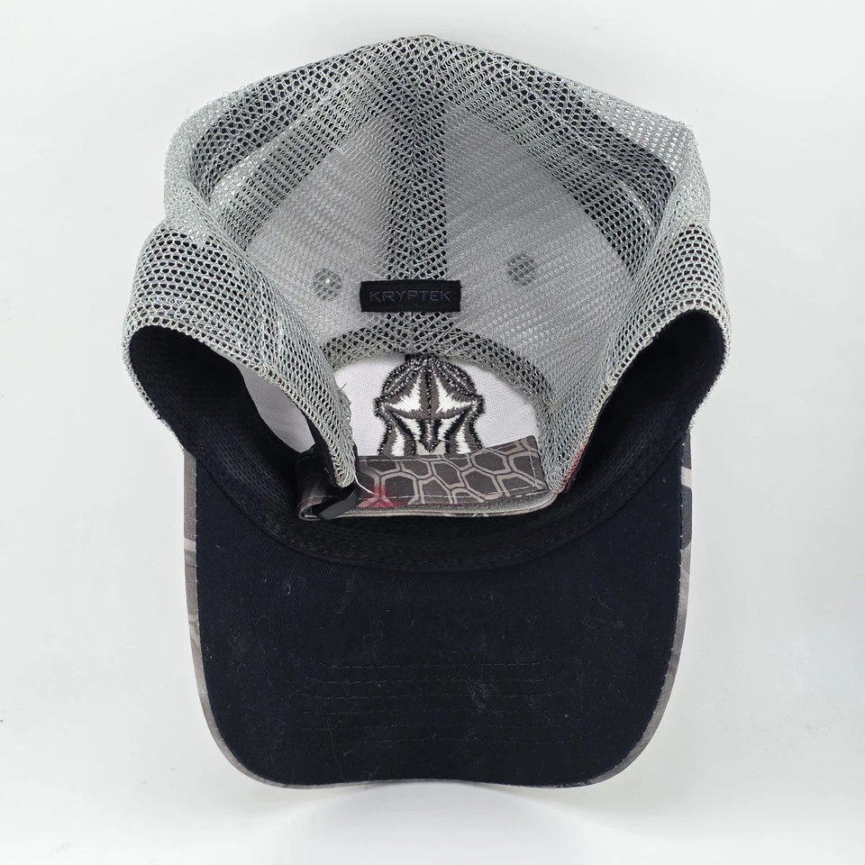 Sombrero Kryptek Adulto Multicolor Logo Camuflaje Exterior Gorra Camionero Malla Ajustable Foto 4 de 4