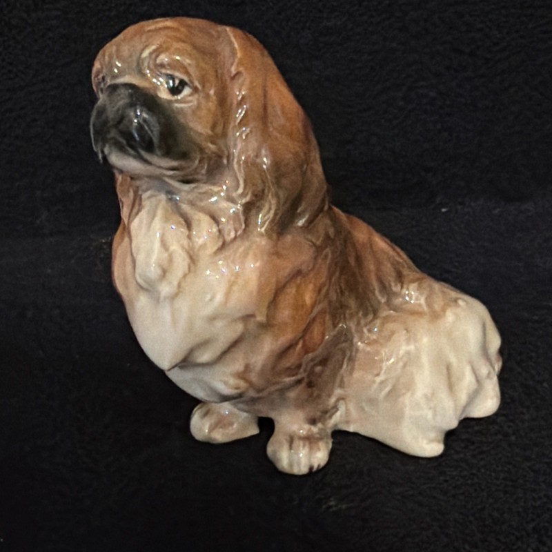 Vintage Miyako's Originals Pekingese Dog Figurine Japan #2506