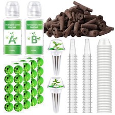 162 Pcs Seed Pods Kit, Hydroponics Growing System Grow Anything Kit with 40 G... 0.28 per gallon