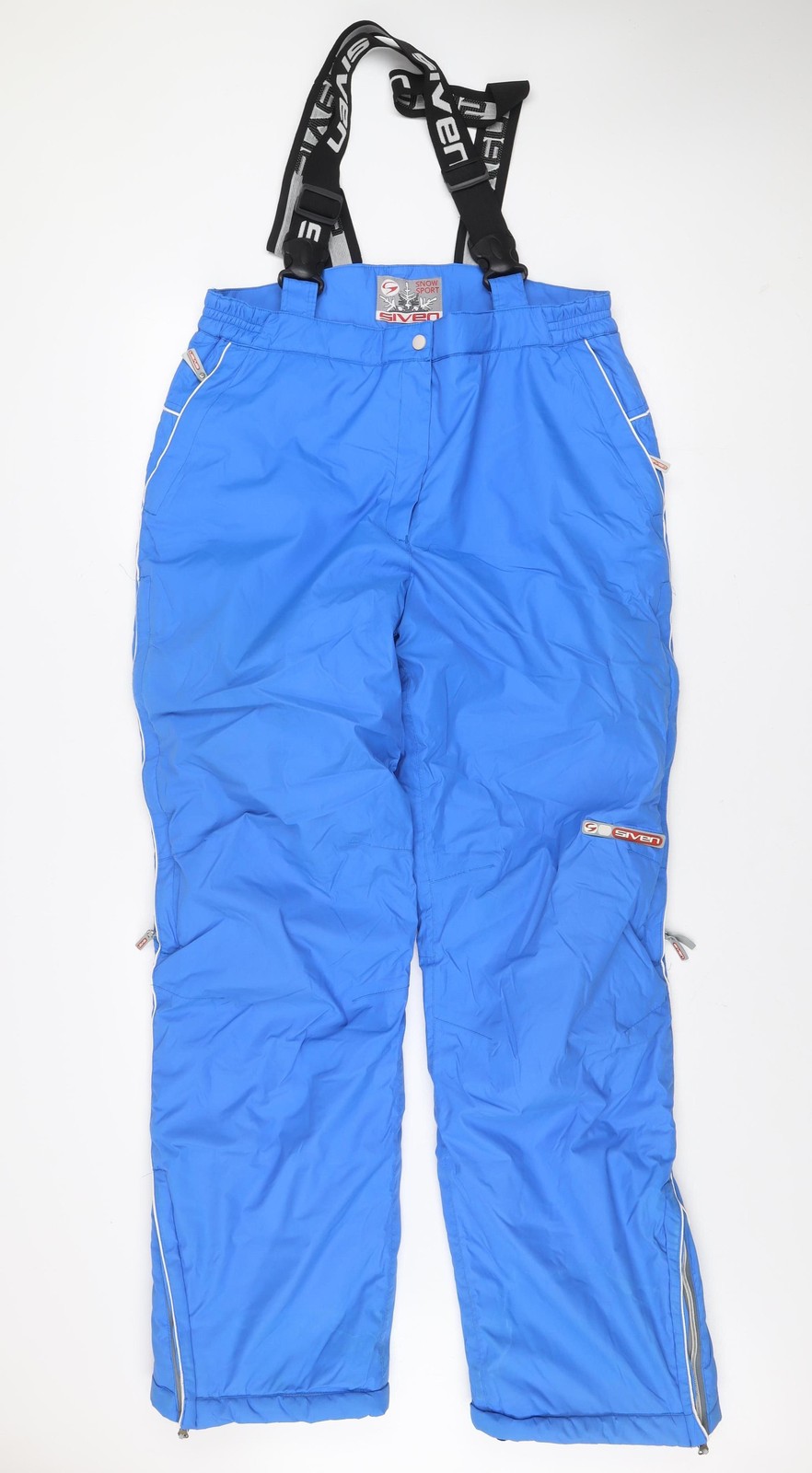 Pantalones de nieve impermeables aislados XL azules de Siven para hombre