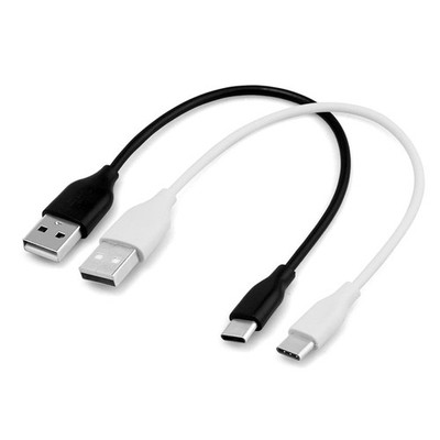 Short 20cm USB-C USB2.0 Type C male to 2.0 type A male data charge cables cy-ym