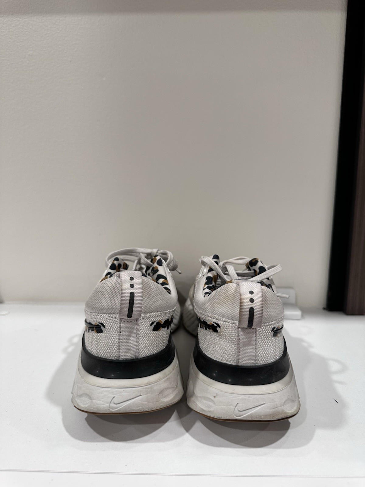 Nike React Infinity Run Flyknit 2 Leopard White D… - image 10