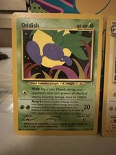 4 Carte pokemon neo genesis Inglesi Bacca Oro In Italiano