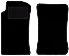 Fußmatten Automatten Velours Schwarz für Mazda MX-5 I 1989-1998 2-tlg