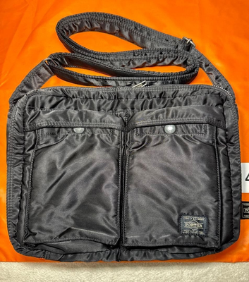#ad PORTER Tanker YOSHIDA Shoulder Bag 2 Layer Black Japan two Layer F S $169.00