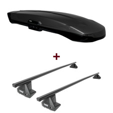 Dachbox Thule Vector Alpine + Dachträger für Ford Mondeo Stufenheck IV BA7 set