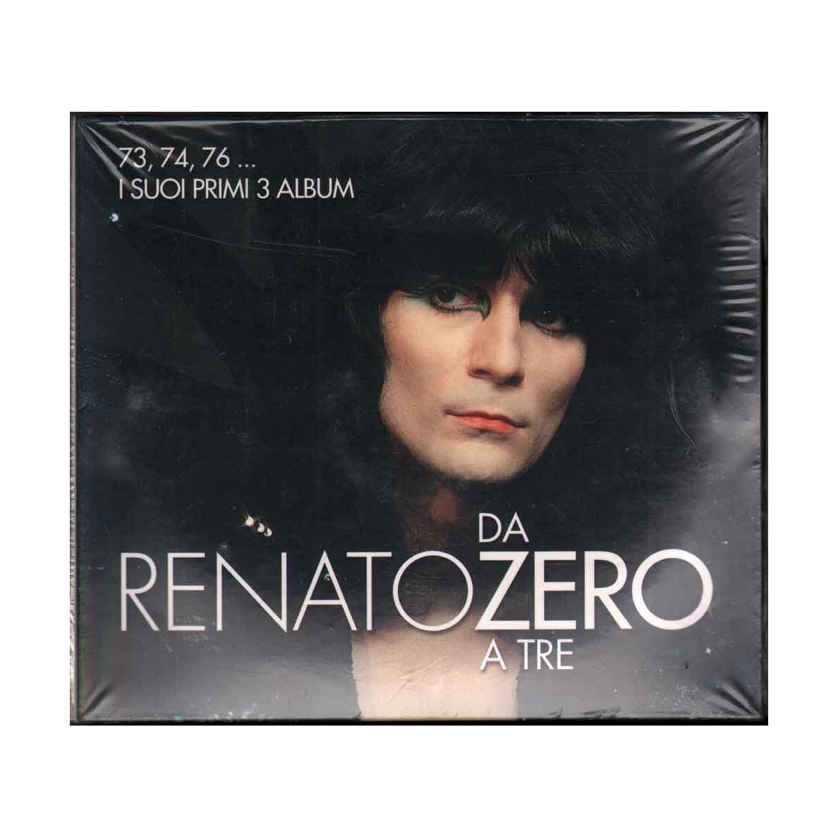 Renato Zero Box 3 CD Da Zero A Tre 73 74 76 I Suoi Primi Tre Albums / RCA Sigill