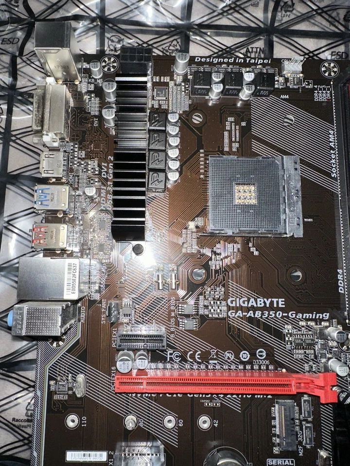 SCHEDA MADRE Gigabyte GA-AB350-Gaming - Immagine 3 di 4