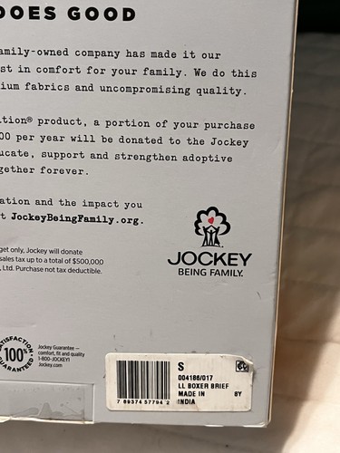 Jockey Generation, No Chafe Pouch, Long Leg Boxer briefs, 3 Pk, Sz S 28”-30” New - Picture 6 of 6