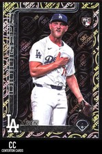 2025 Topps #384 Ben Casparius 582 Montgomery Club RC Los Angeles Dodgers