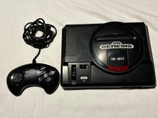 SEGA Genesis Gaming Console 16-Bit High Definition Graphics turns on READ