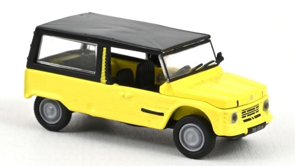 Norev 1/87 Citroen Mehari 1983 Gelb Modellbau Statisches Modell Diecast-image