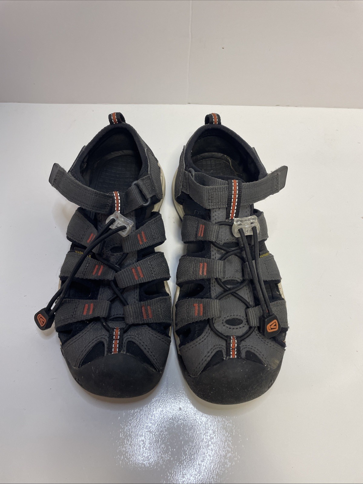 Sandali Keen scarpe acqua giovani grandi bambini taglia 3 nylon punta chiusa Newport H2