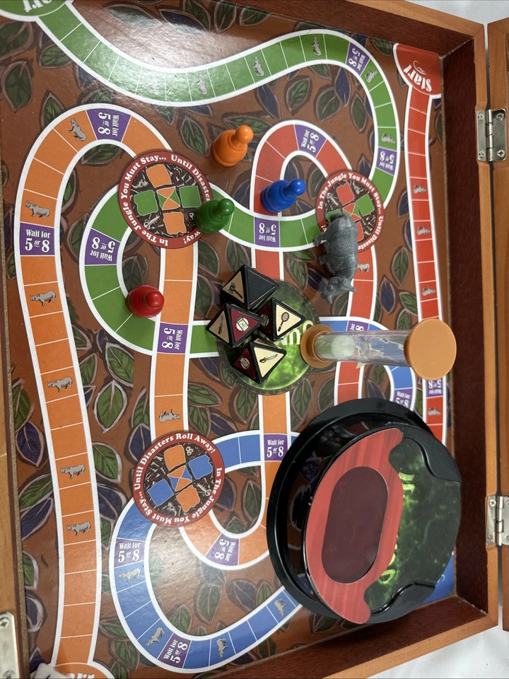 (2017) Jumanji Game Real Wooden Box Edition of the Classic Adventure Board Game - Image 4 of 4