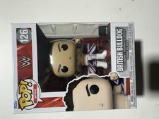 Funko Pop! Vinilo: Figura Coleccionable British Bulldog #126 WWE Envío Rápido ✅