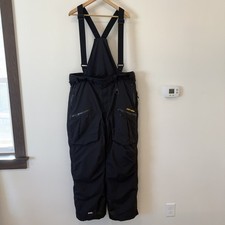 BRP Ski-Doo Bombardier Snowmobile Insulated Snow Pants Bibs Mens XL Primaloft