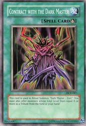 Contract with the Dark Master DCR-087 Dark Crisis Common Unlimited Edition