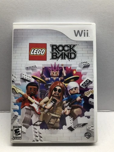 LEGO Rock Band (Nintendo Wii, 2009) Complete Tested Working - Free Ship