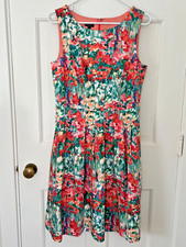 NWT Women's Talbots Floral Dress Sz10 *Missing Belt*
