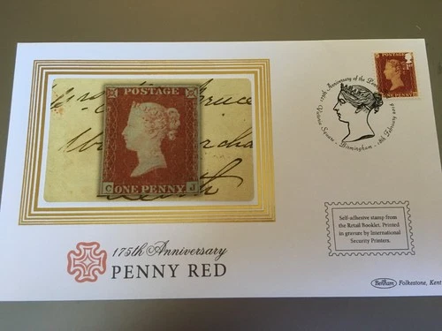 GB STAMPS RARE FIRST DAY COVER 2016 PENNY RED