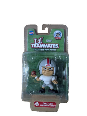 Ohio State Buckeyes Lil Teammates Quarter Back in Traveling Whites NCAA