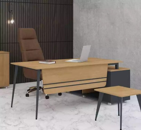 BüRotisch Arbeitszimmer BüRo MöBel Eckschreibtisch MöBel Design Holz-image
