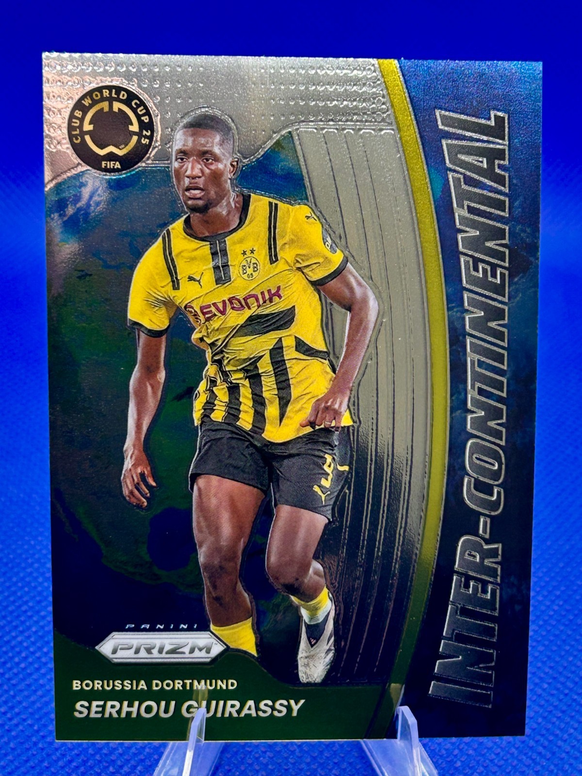 2025 Prizm FIFA Club World Cup Serhou Guirassy Inter-Continental #7