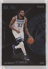 2017-18 Panini Noir Home 49/79 Karl-Anthony Towns #7 y8a
